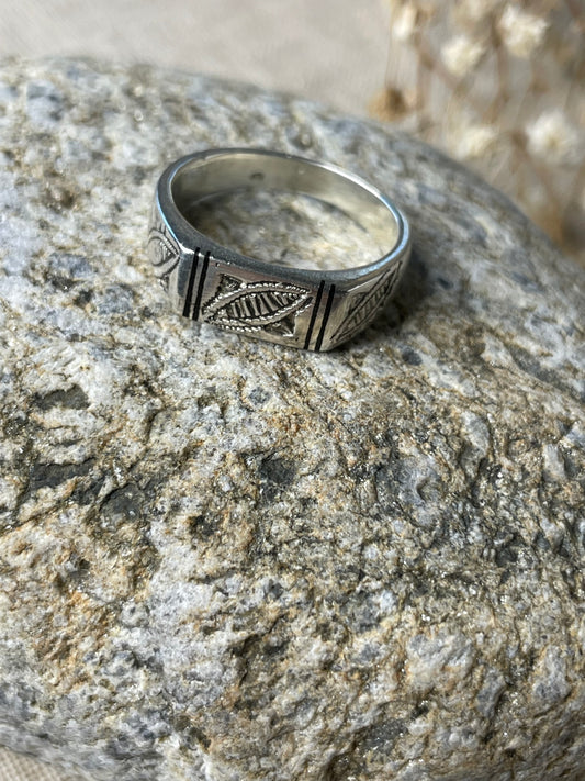 Chevalière Argent