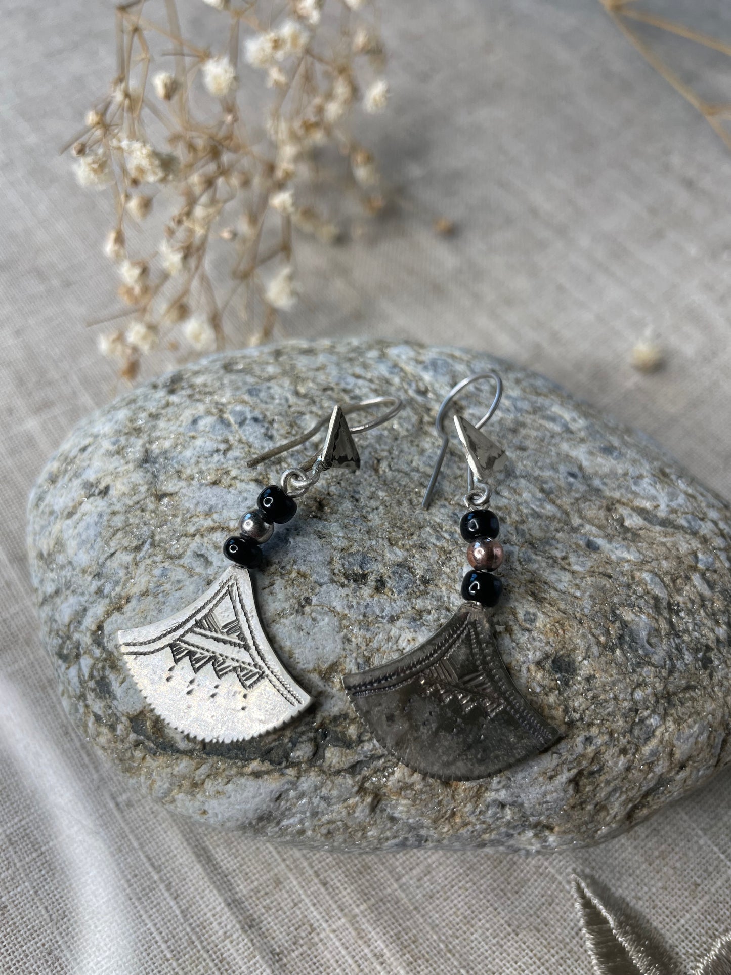 Boucles d’oreilles Touareg Argent