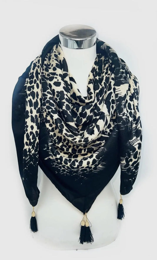 Foulard carré Léo