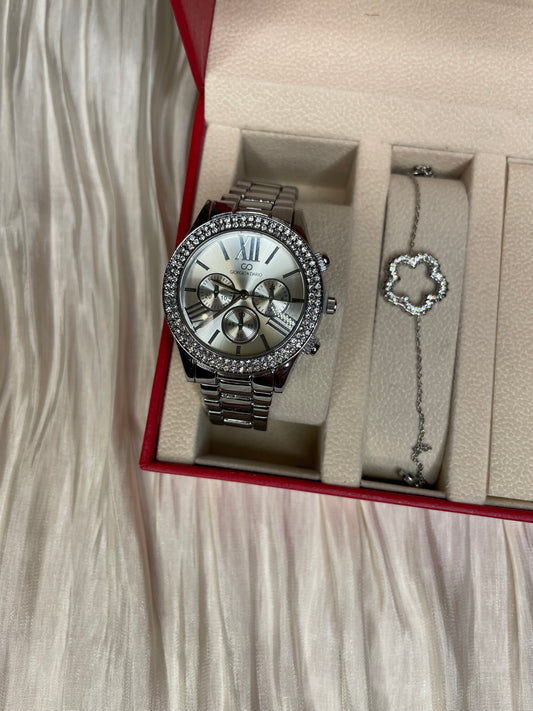 Montre argenté Bijoux 2