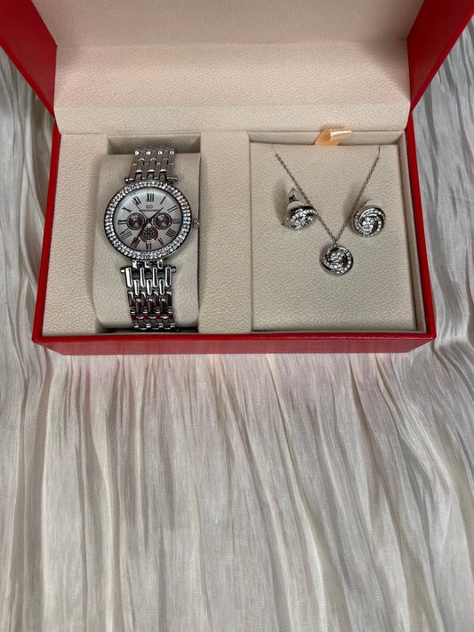 Montre argenté bijoux 1