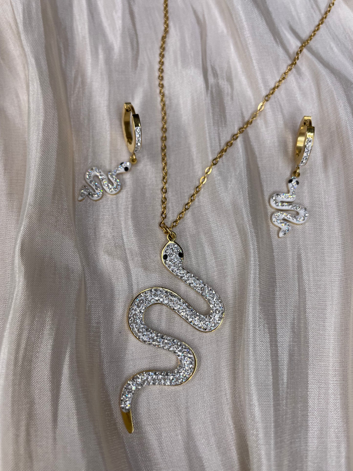 Parure Serpent d’or