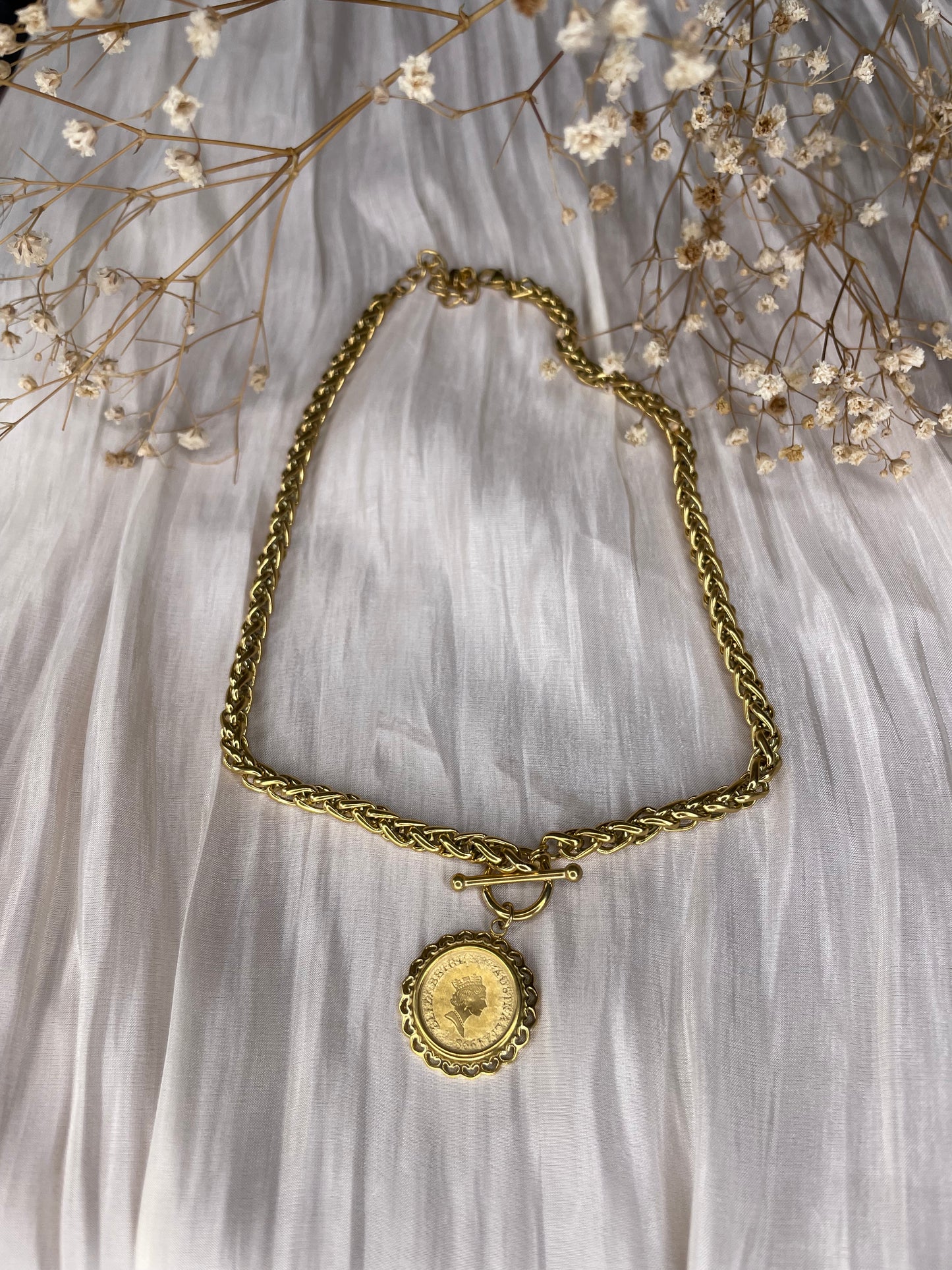 Collier Dablouna acier inoxydable